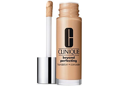 Clinique Beyond Perfecting Foundation + Concealer - Lightweight, Moisturizing Makeup (Cream Chamois)