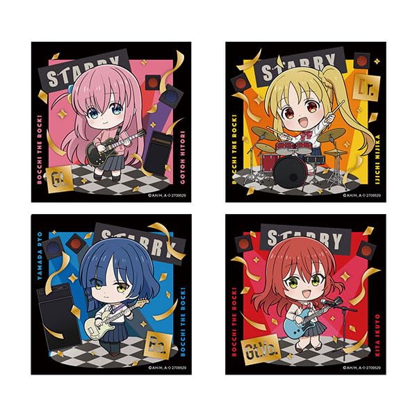 Bandai Chibi Characryl Bocchi The Rock! 10Pc Japan Candy Toy Box