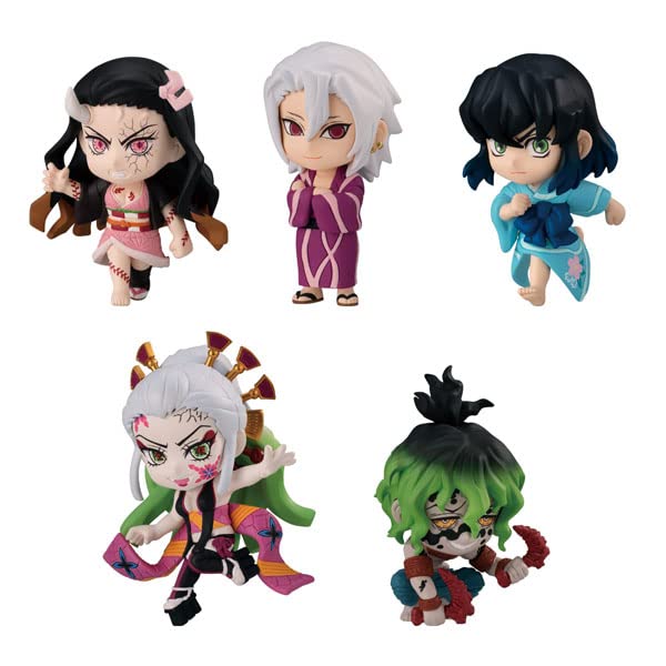 BANDAI CANDY - Demon Slayer: Kimetsu No Yaiba Adverge Motion 5 10Pcs Box - Candy Toy