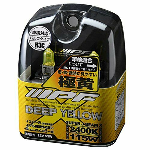 Ipf Fog Lamp Halogen H3c Valve Yellow 2400k Xy35