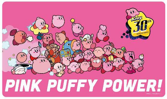ENSKY Kirby 30Th Character Rubber Mat Main P