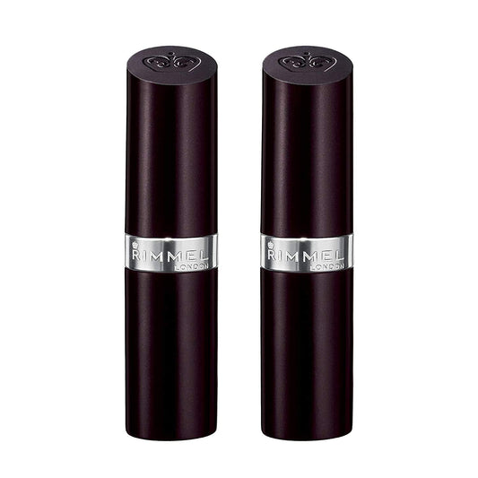 Rimmel Lasting Finish Extreme Lipstick, Candy, 0.08 Fl Oz, Pack of 2