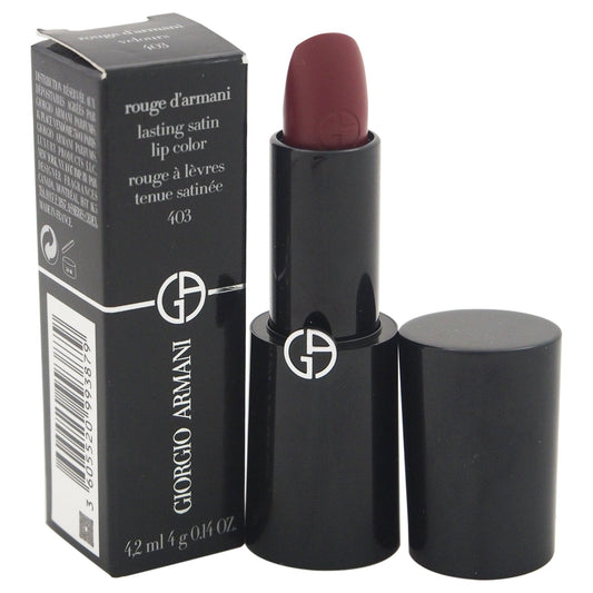 Giorgio Armani Rouge D'armani Lipstick for Women, No. 403 Velours, 0.14 Ounce
