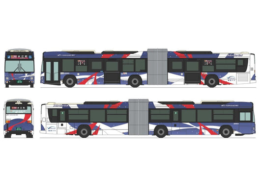 Tomytec Bus Collection Kawasaki Tsurumi Rinko Articulated Bus Diorama Supplies
